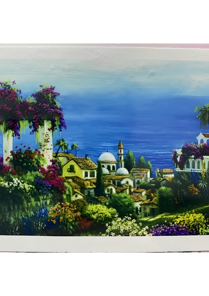 5d Yapışan Boncuk Goblen 30 x 40 cm Mozaik Tablo Pano 60398