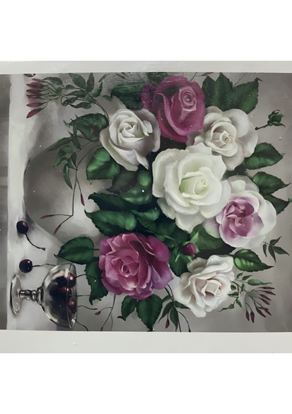 5d Yapışan Boncuk Goblen 30 x 40 cm Mozaik Tablo Pano 60316