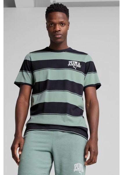 Class Striped Erkek Tişört 68465730 68465730004