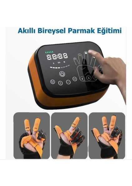 EL Rehabilitasyon Robotu - EL Robotik Fizik Tedavi Cihazı – Otomatik ve Gelişmiş EL Robotik Fizik Tedavi Cihazı Sol El S Beden