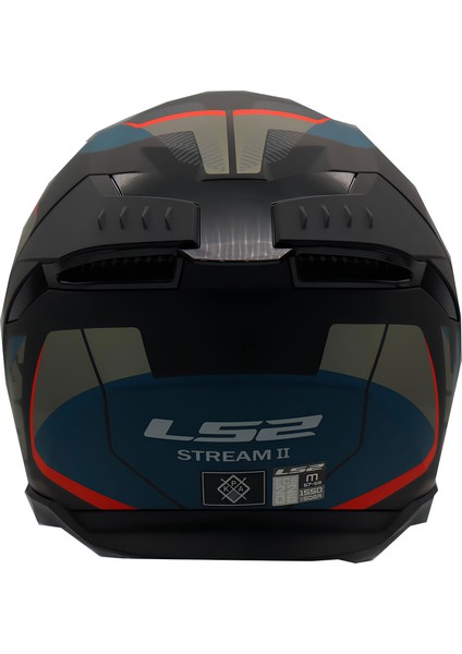 Stream 2 Road Mat Siyah-Gri-Mavi-Kırmızı Kask fırsatları