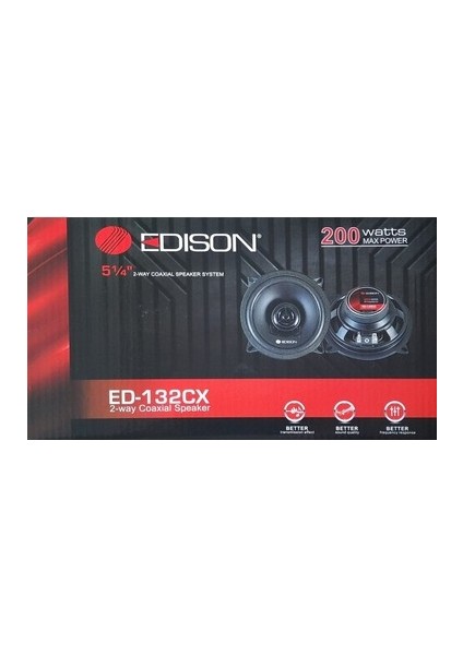 Ed- 13 cm Hoparlör Oto Araç