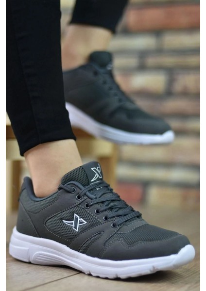 X-Step x Step Füme Unisex Günlük Rahat Spor Ayakkabı