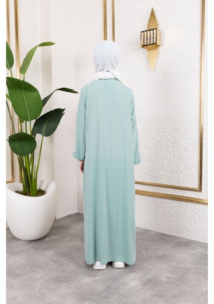 Robalı Pileli Çocuk Ferace & Mint fırsatları