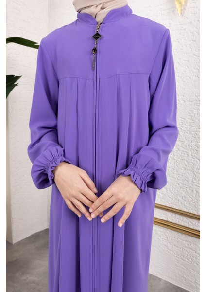 Robalı Pileli Çocuk Ferace & Mor fiyatları