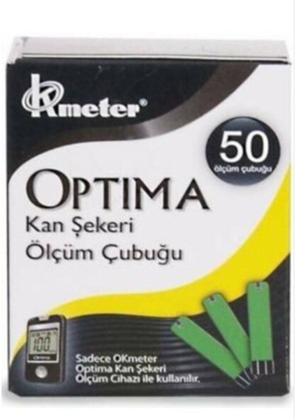 Optima Şeker Ölçüm Cihazı + 5 Kutu Strip (50'li) Optımacıhazstrıp5 modelleri
