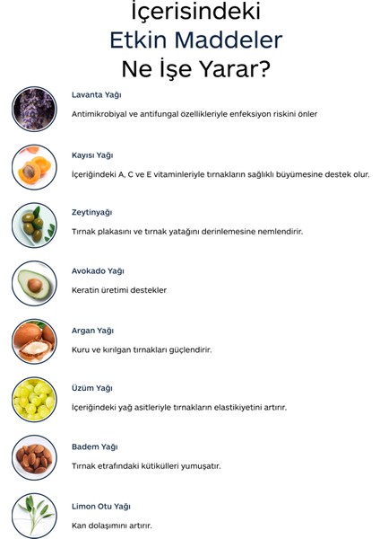 Tırnak Bakım Serum modelleri