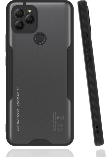 General Mobile Gm 21 Kılıf Platin Silikon - Siyah 11