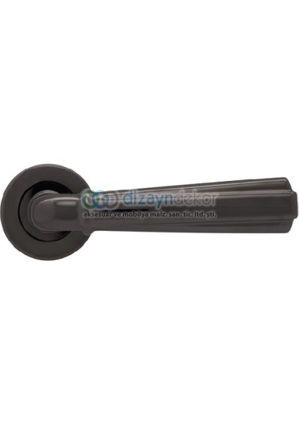 Rozetli Kapı Kolu Pasl. Pvd Füme Oda Tipi