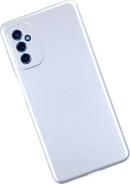 Samsung Galaxy M52 5g Kılıf Nano Içi Kadife Silikon - Sky Blue 11 fiyatları