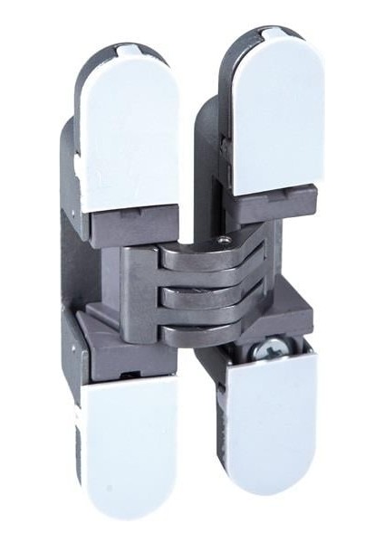 Gizli Ayarlı Kapı Kapak Menteşesi Beyaz 72 x 14