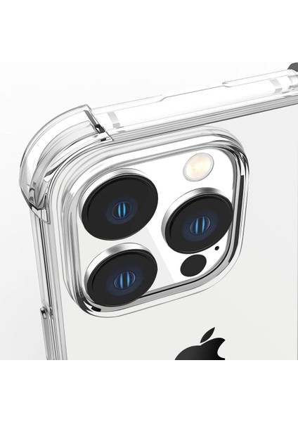 Apple iPhone 15 Pro Kılıf Köşe Korumalı Darbeye Dayanıklı Antişok Şeffaf Silikon Pc Kapak fırsatları