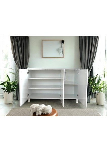 Çok Amaçlı Dolap, Mutfak Dolabı, Kiler Dolabı, Banyo Dolabı, Kahve Köşesi 120 x 45 x 85 cm fiyatları