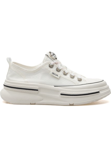 Kadın Taş Detaylı Sneaker Günlük Ayakkabı 25Y 25Y389 Z