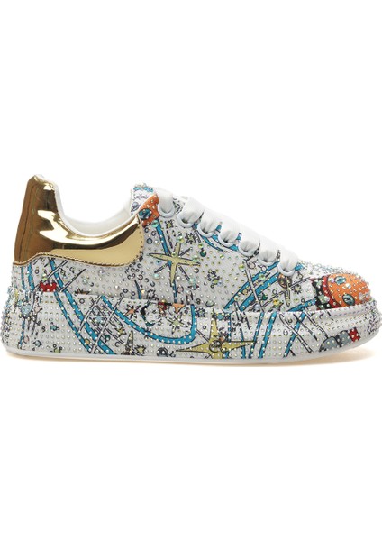 Kadın Taş Detaylı Senaker Günlük Ayakkabı 25Y 25Y451-1 Z