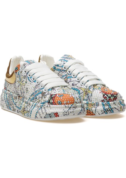 Kadın Taş Detaylı Senaker Günlük Ayakkabı 25Y 25Y451-1 Z indirimleri