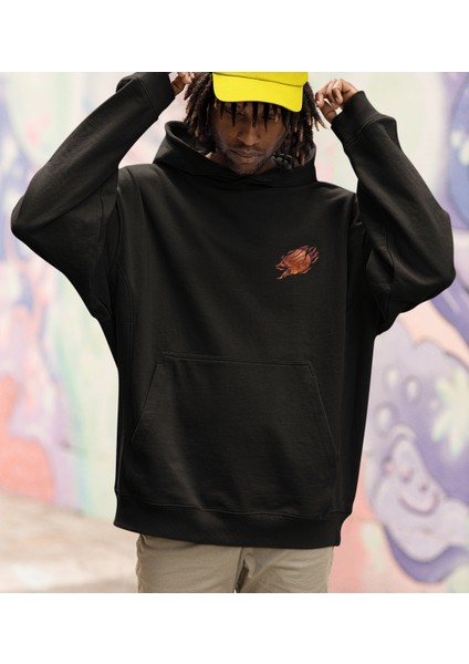 Borcelle Basket Ball Baskılı Erkek Sweatshirt