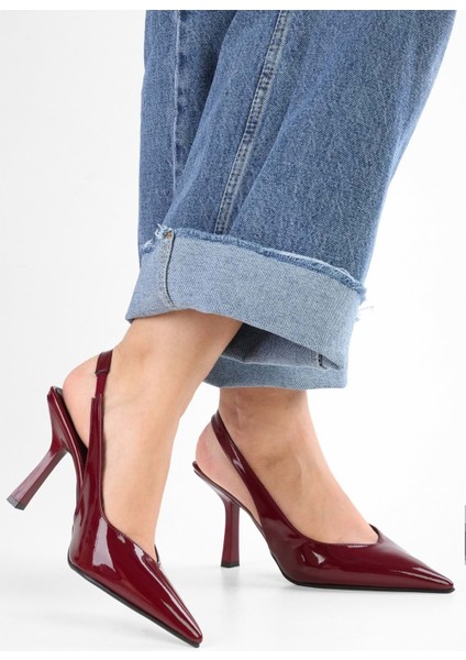 Kadın Floe Bordo Rugan Stiletto