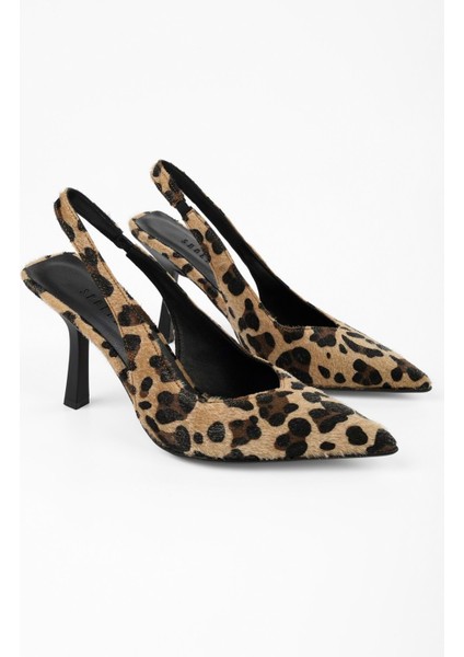 Kadın Floe Leopar Tüylü Stiletto modelleri