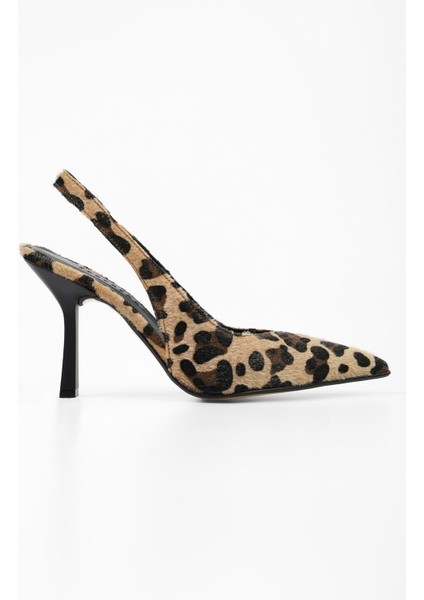 Kadın Floe Leopar Tüylü Stiletto fırsatları