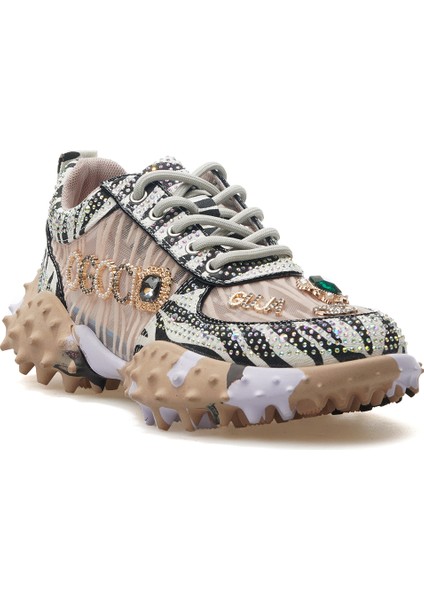 Kadın Taş Detaylı Sneaker Günlük Ayakkabı 25Y 25Y338 Z fırsatları