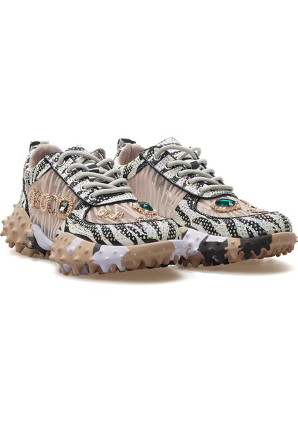 Kadın Taş Detaylı Sneaker Günlük Ayakkabı 25Y 25Y338 Z indirimleri