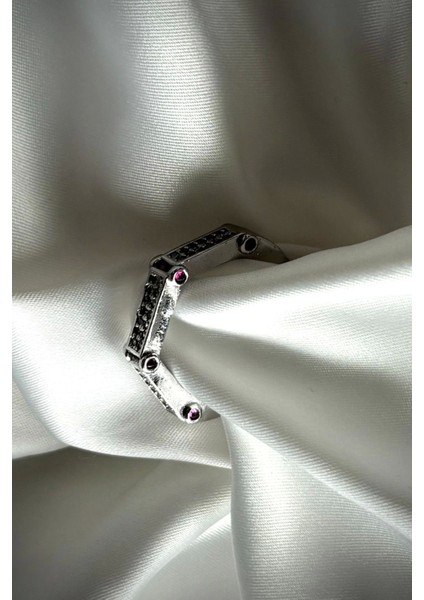 Premium Ithal Seri Yarımtur Sekizgen Model Zirkon Taşlı Ayarlanabilir Tasarım Kadın Çelik Yüzük fırsatları