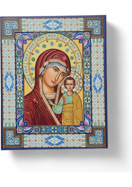 Süslemeli Meryem Ana Ikona fiyatları