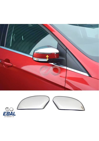 Ford Mondeo Mk4 Krom Ayna Kapağı 2 Prç. 2007-2015 P. Çelik