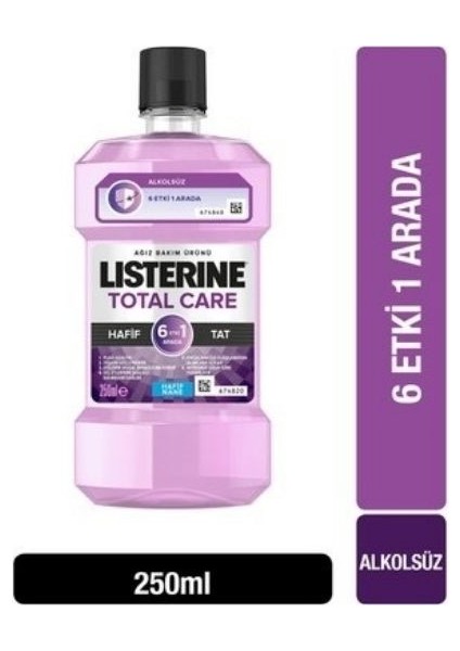 Total Care Diş Koruması Hafif Tat Florürlü 250ML fiyatları