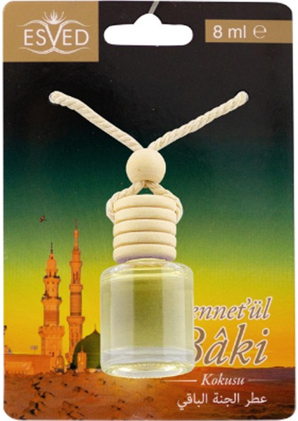 Cennetül Baki Kokusu 8 ml Araba Kokusu Cam Şişe