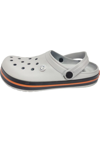 E800-2-25 Sabo Terlik Gri Siyah Turuncu 36-40 modelleri