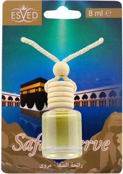 Safa Merve Kokusu 8 ml Araba Kokusu Cam Şişe