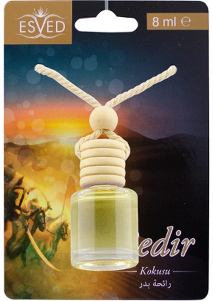 Bedir Kokusu 8 ml Araba Kokusu Cam Şişe