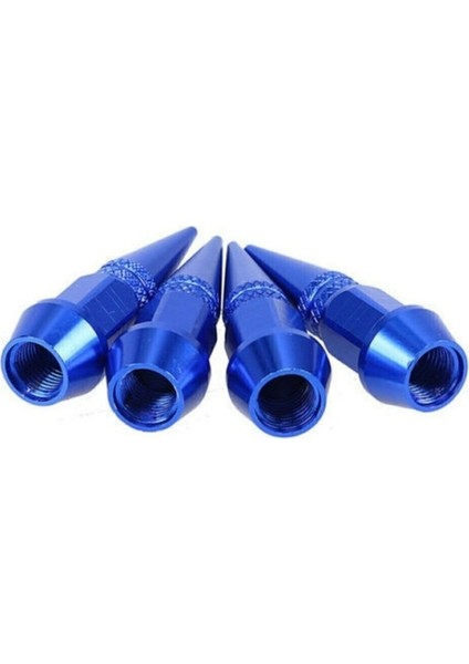 Alüminyum Sivri Sibop Kapağı Mavi 4\'lü 45MM fiyatları