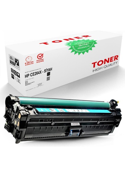 Hp CE264X / 646X Uyumlu Muadil Toner