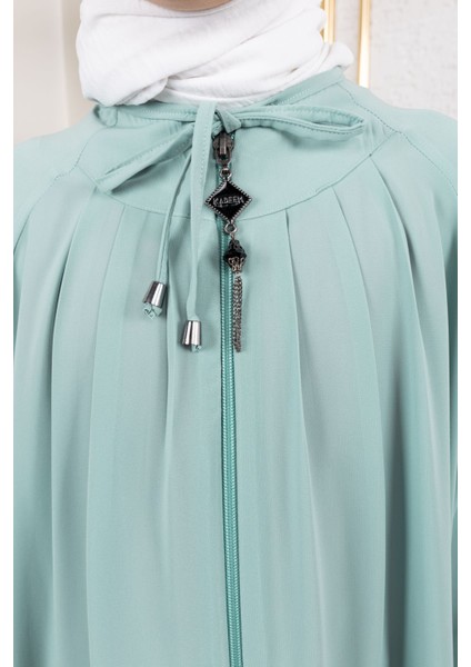 Bağcıklı Pileli Çocuk Ferace & Mint fiyatları