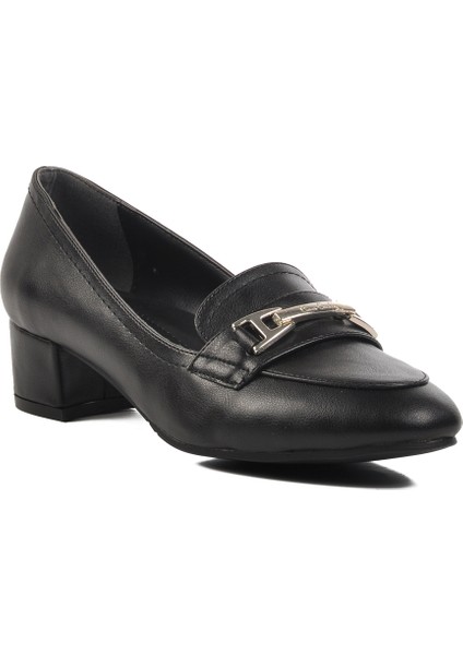 Siyah Kadın Topuklu Ayakkabı