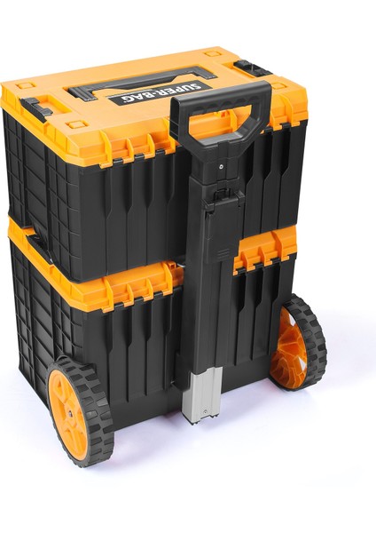 Master Case Tekerlekli 2’li Set Büyük Tekerlekli Teknisyen Takım Çantası M-L fiyatları