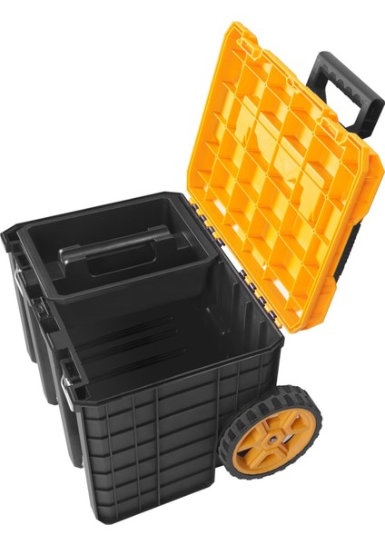 Master Case Tekerlekli 2’li Set Büyük Tekerlekli Teknisyen Takım Çantası M-L fırsatları