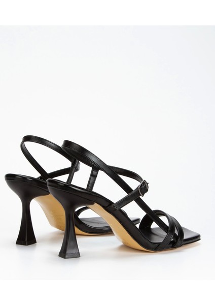 Kadın İnce Topuklu Şık Ayakkabı Siyah fırsatları