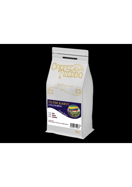 Colombia Filtre Kahve Çekirdek 500 gr