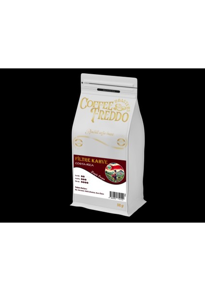 Costa Rica Filtre Kahve Çekirdek 500 gr