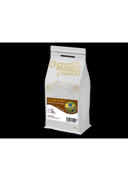Brezilya Santos Filtre Kahve Çekirdek 250 gr