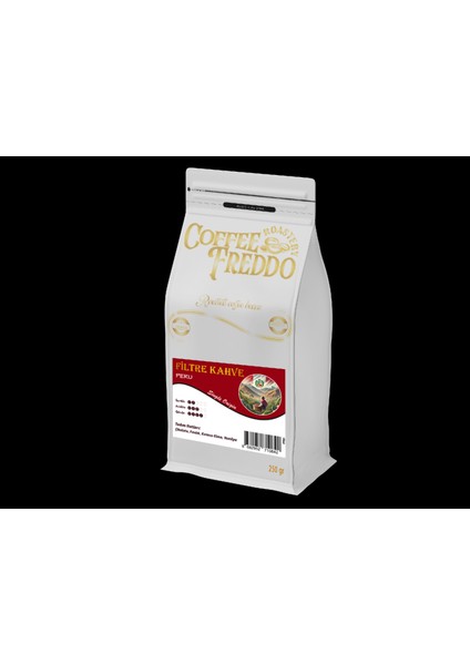 Peru Filtre Kahve Çekirdek 250 gr