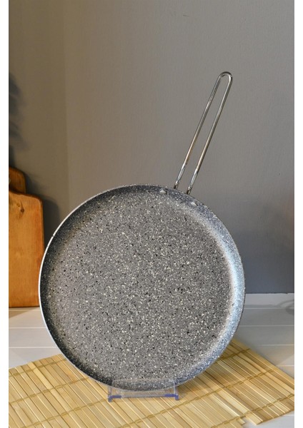 Oms 30 Cm Granit Krep Tava
