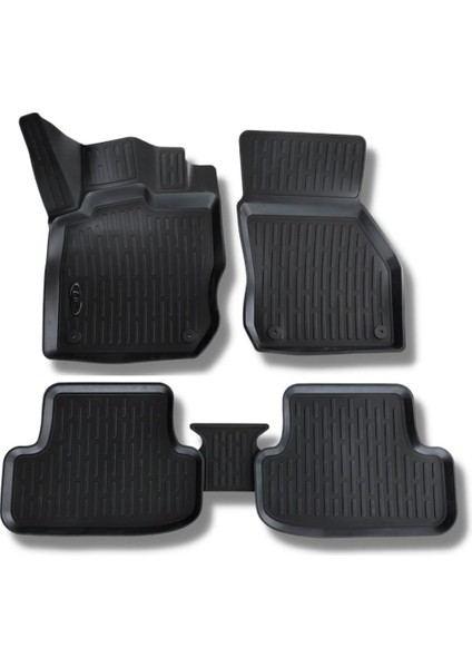 Vw Polo 2018-2023 Arası 3D Havuzlu Araca Özel Paspas Takımı modelleri