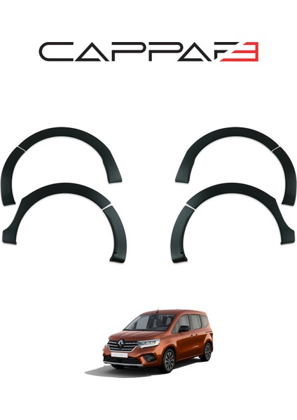 Renault Kangoo Express 2021 2022 2023 2024 2025 Set 8 Parça Çamurluk Kaplama