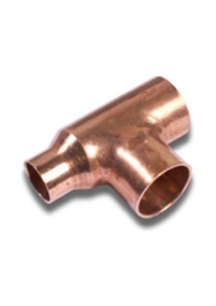 Bakır Te 22*18*18 mm Inegal Te