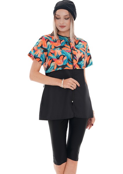 Yarı Kapalı Tesettür Mayo 2508 Suna Karışık modelleri